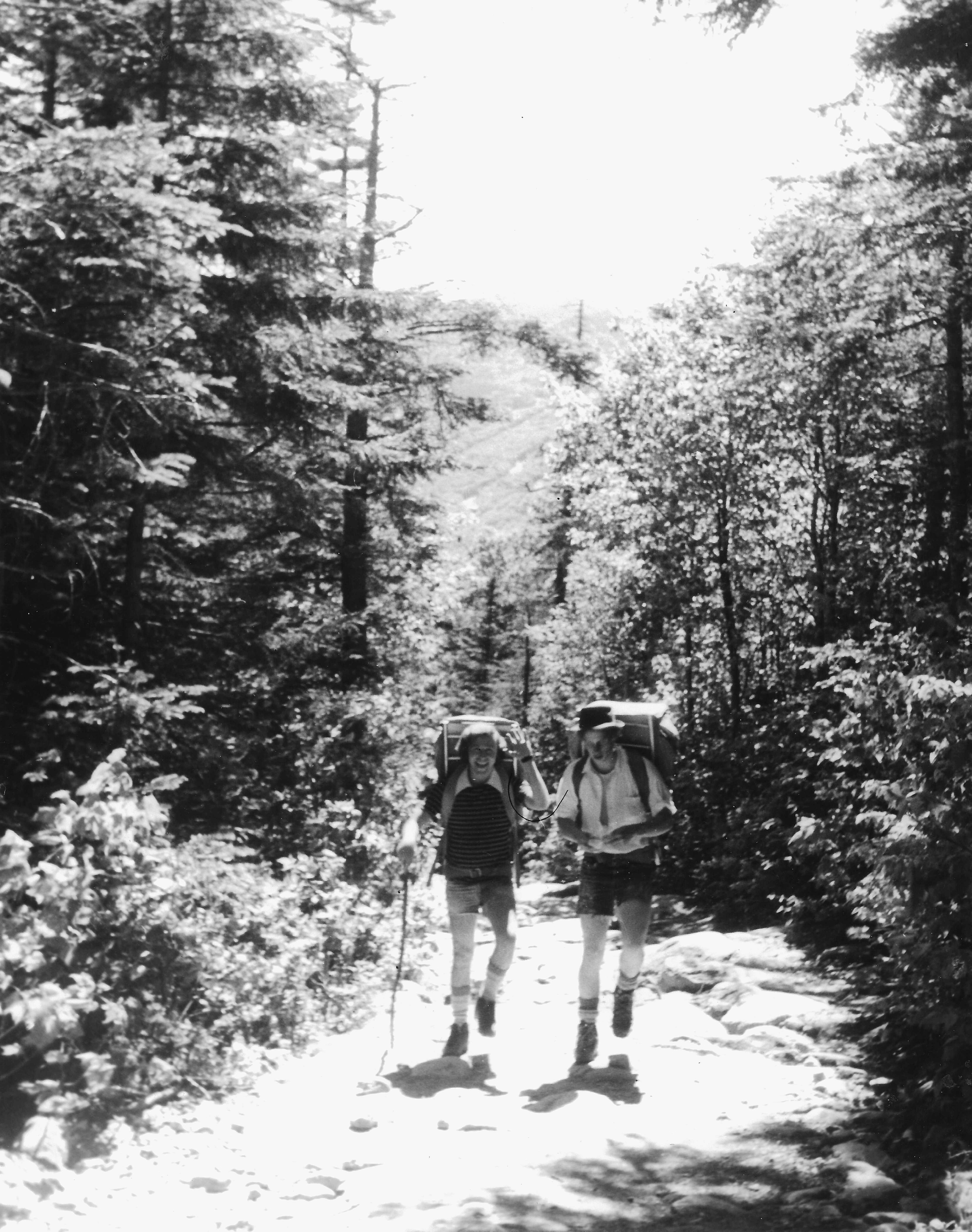 Steve Solomon & David Carr Mt. Washington 1974