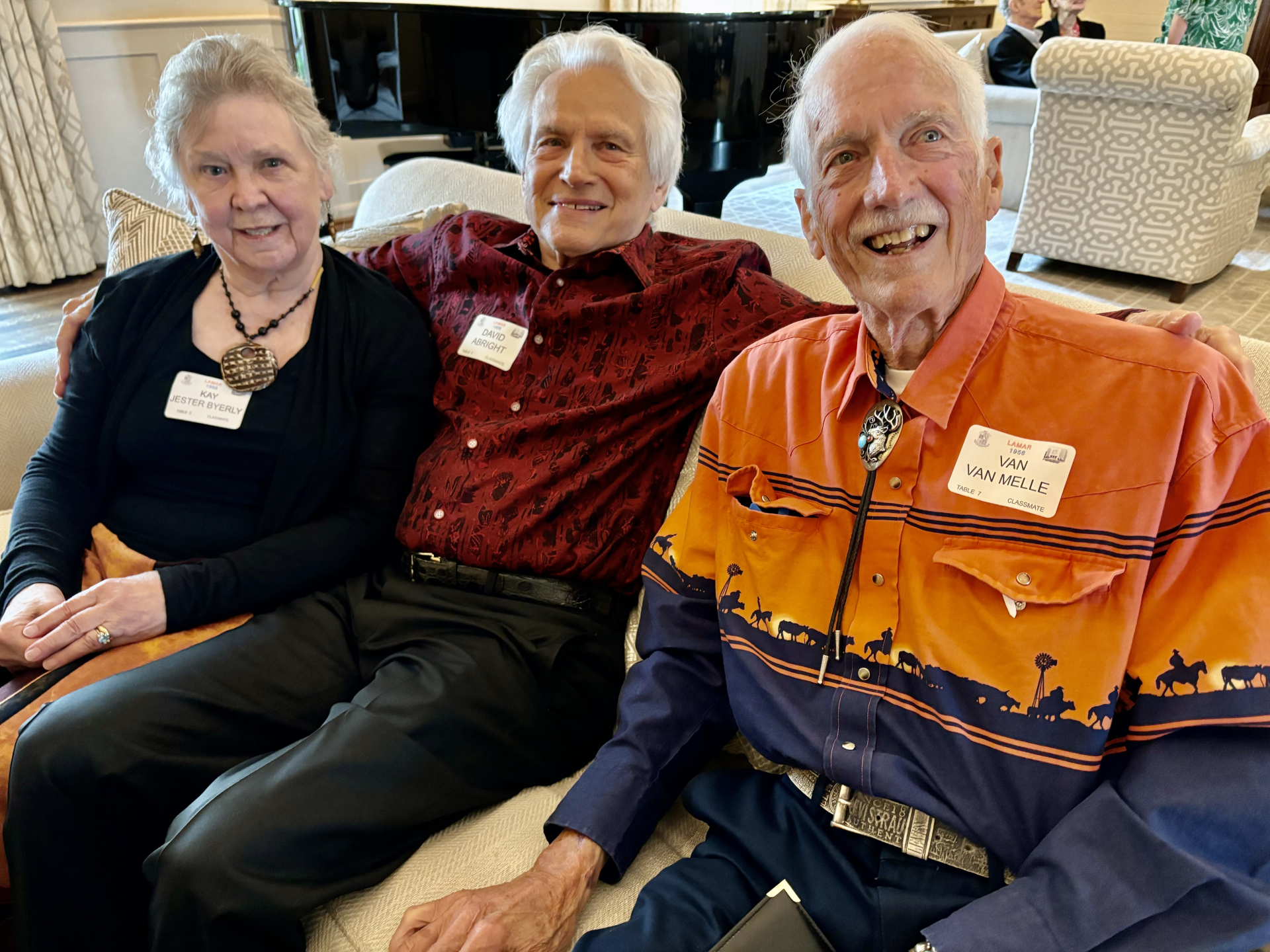 Kay Jester Byerly, David Abright, and Van Van Melle