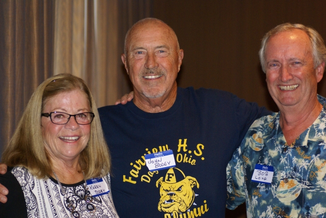 Karen and John Bodey and Bob Long