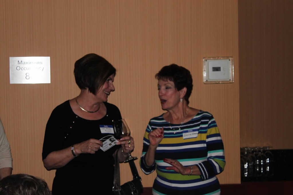 Linda Stevens and Susie Harris