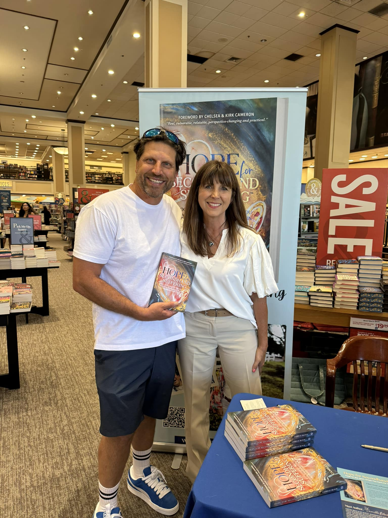 Camille Yates book signing