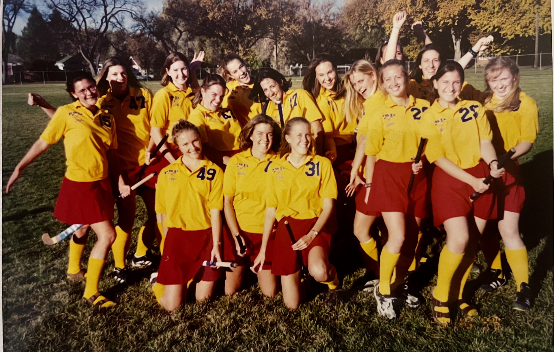 All them field hockey chics