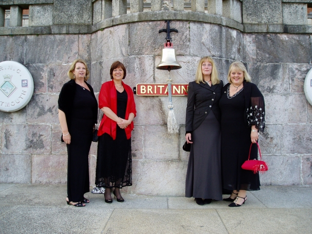 ... with somewhere to go!
Jill, Liz, Kim and Dot