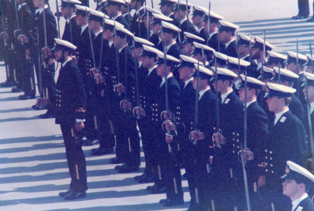 In the days that we could stand still for a long time. Is that a beard I see at the front?