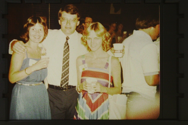 Kathy, Clint and Karen at 10 year reunion