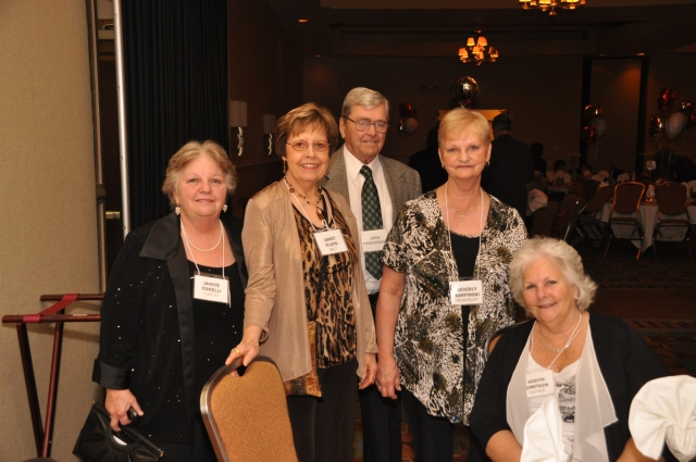 Janice (Corelli) Huntley, Janet (Floyd) Macy, John & Bev (Karpinski) Prendergast, Judy (Simpson) Hughes