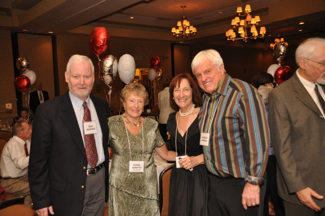 John & Donna (Seretto) Shannon, Linda (Sandler) Cole, Charlie Morgan.