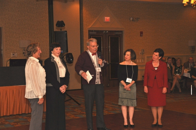 Ruth (Santos) Moore, Valerie Donnelly, Dave Morine, Diane (Berbarian) Talanian, Mary (McNeil) Desmond. 