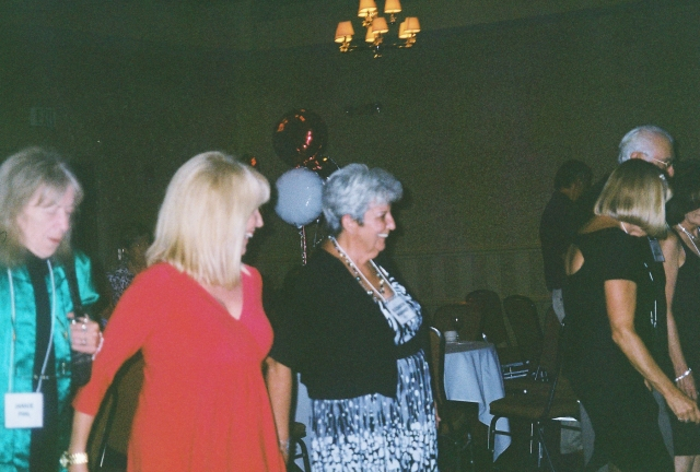 Janice Pihl, Carol (Zarella) Regan, Liz (Mahoney) Rich, Pam Day 
