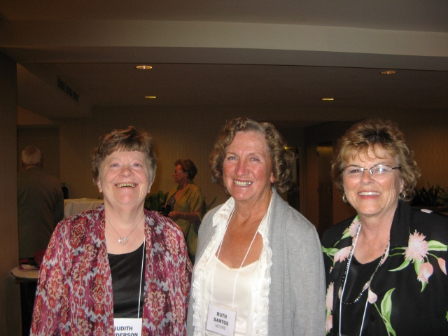 Judy Anderson Birtles , Ruth Santos Moore, Judy Robinson McGreenery