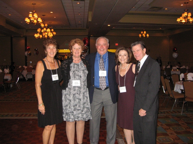 Rosemary Kidd Hill, Betsy (Carter) & Jack Garton, Rosemarie Vertullo & Earle Craige