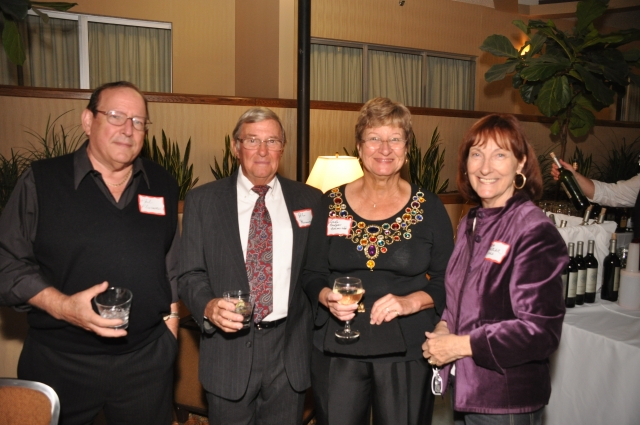 Phil Plummer, Al & Linda (Bridgens) Burmeister, Linda (Sandler) Cole