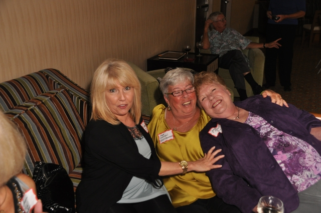 Carol (Zarella) Regan, Jane (Stetson) Quatrocchi, Janet (Proulx) Pierce
