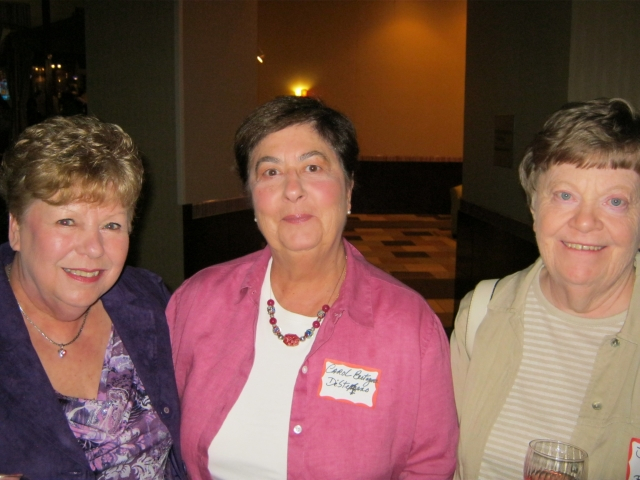 Janet (Prouix) Pierce, Carol (Bertagna) DiStefano, Judy (Birtles) Anderson