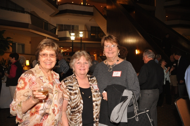 Janet (Floyd) Macy, Janice (Corelli) Huntley, Ginny (DeCapot) Keenan
