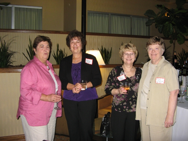 Carol Bertagna DiStefano, Sandy Minichiello Watters, Pat Smith Hill, Judy Anderson Birtles 
