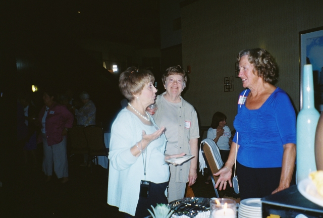 Arlene Moniz, Judy Anderson Birtles, Ruth Santos Moore