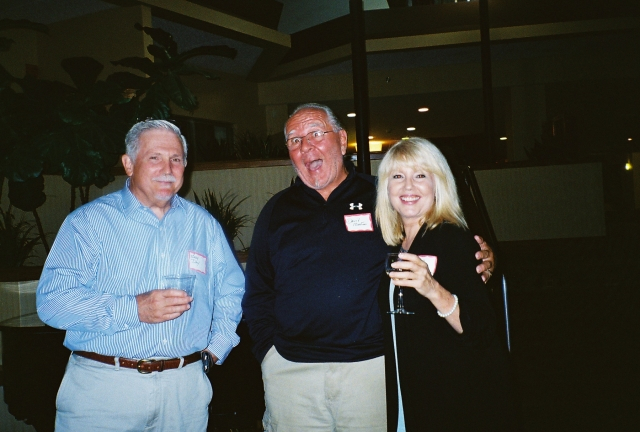 Tony Day, Dave Martin, Carol (Zarella) Regan
