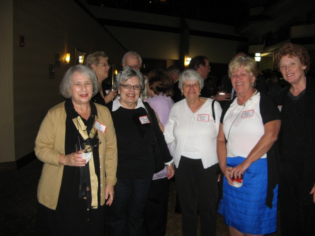 Freda Spector Warrington, Carol Crocker Hayward, Marianne McKeil Ernst, Marcia Doyle Sullivan, Betsy Carter Garton