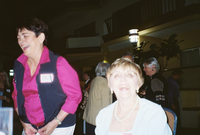 Carol (Bodmer) McClusky & Arlene Moniz