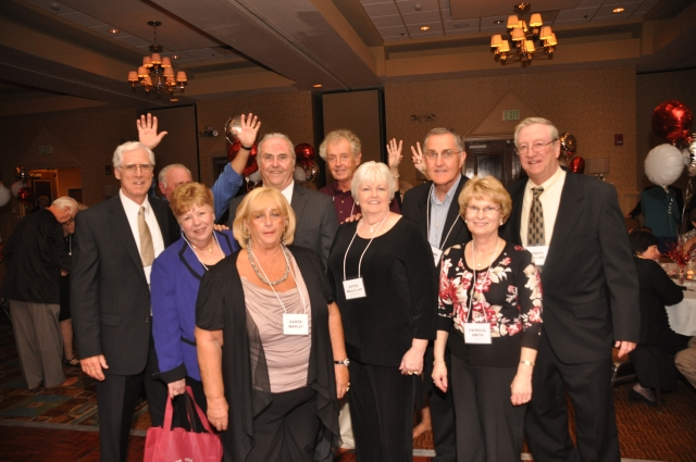 St. James: Tom Butler, Janet Proulx, Karen Marley, Salty Mead, Bill Leonard, Kathie Mac Lellan, Dick Tierney, Pat Smith, Joe Rollins