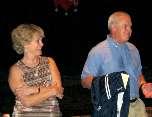 AHS Principal Mary Villano and Jack Radochia