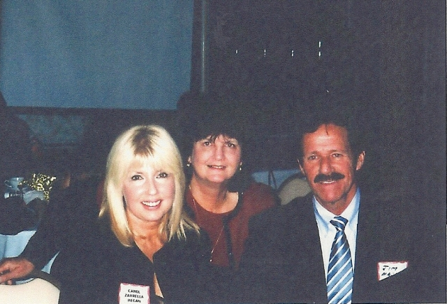 45th Reunion - Carol Zarella & friend and Betty Clinton.