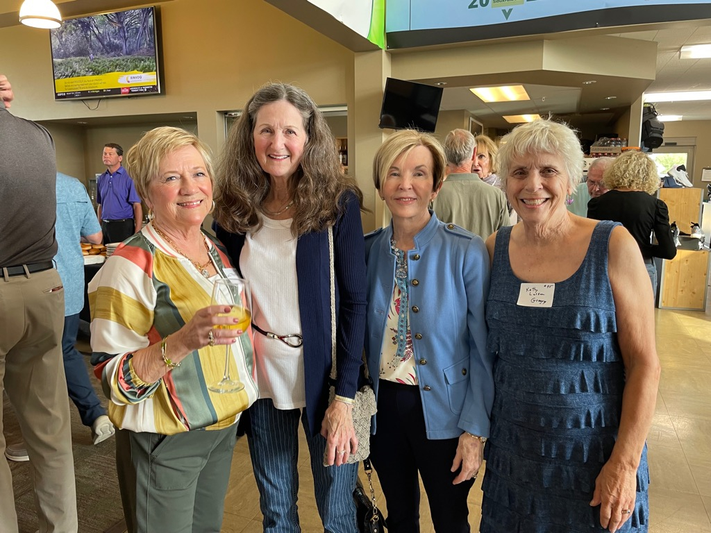 Carol Maschino Neugebauer, Carol Bergren, Pat Talley Wiedhopf, Kathy Larson Gregory