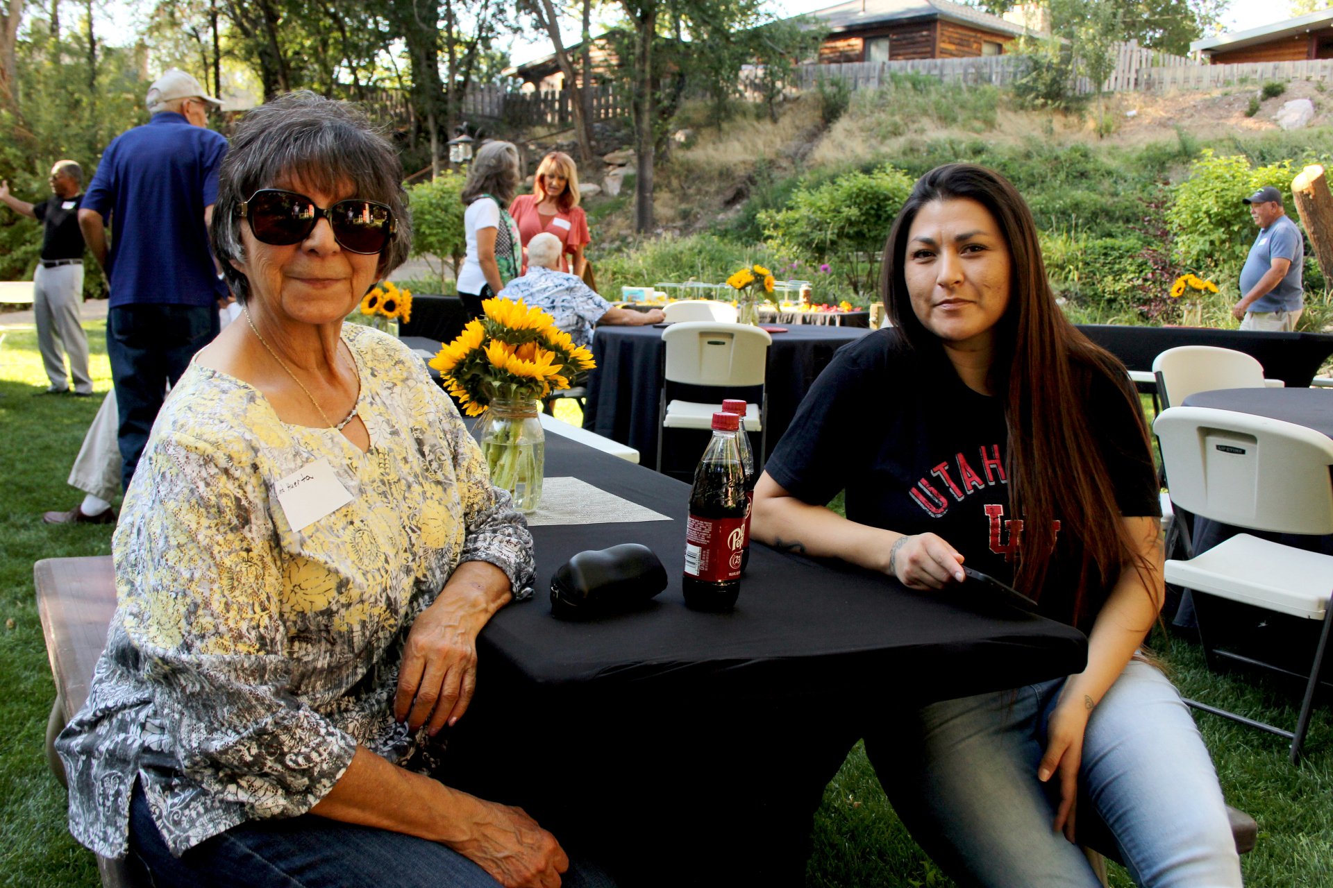 Linda Huerta and guest