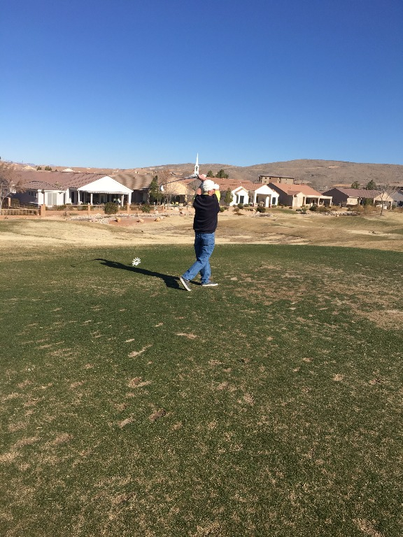 Charlie Hammond - the swing is soooooo good and it still went in the water.