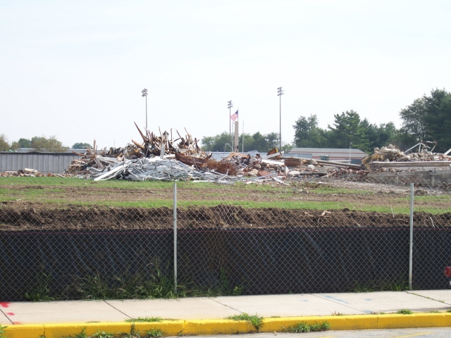 9-14-08: Again, from the front of the school.