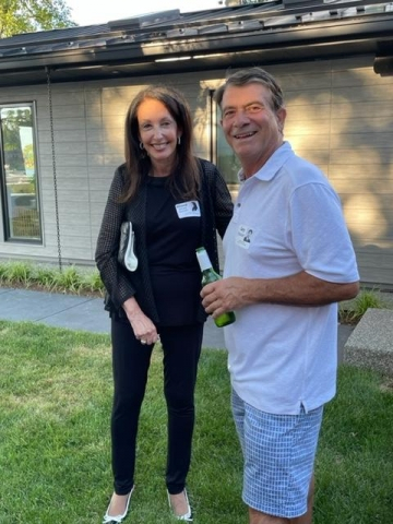 Rhona Barnett and Gary Reizian