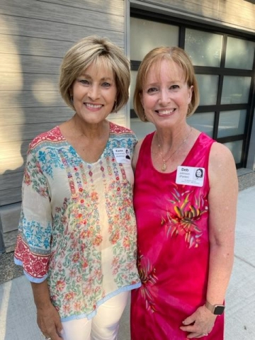 Debbie Johnson, Karen Driessnack.