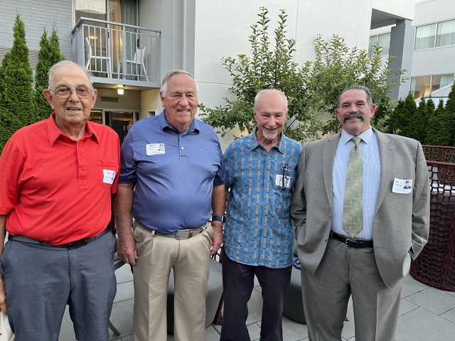 SL Teachers: Jim Koutakis, Jerry Mineweaser,
Ken Pound and Don Clifford