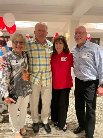 Beverly Sak, Ted Zusman, Miriam Baruch, Norm Kline