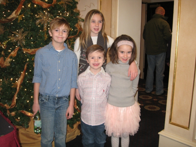 Emily and Tims children: Jack 10, Claire 10, Noah 6, Molly 7 (Patty Schmidt Nordahls grandchildren)
