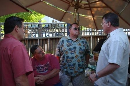 Bert Kinman, Bill Ebding, Terry Kinman, Leri Loiseau