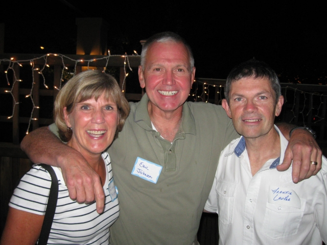 Edison alums Ginny Korphage, Eric Johnson and Frank Laufer
