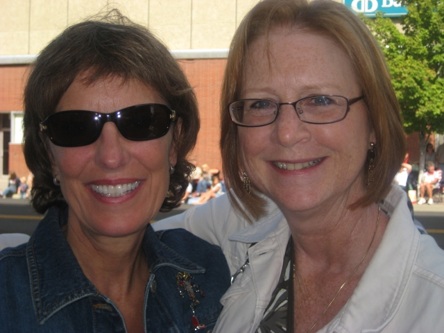 Kim Whitney and Denise Alexander