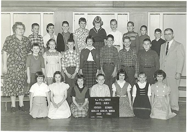 Edison School 1960-61 Grades 4&5
Look Closely...Do You Recognize Anyone?