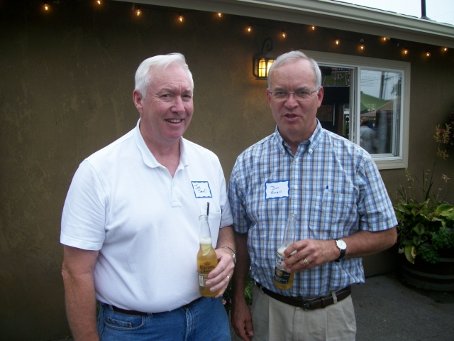 Joe and Dan Small. I begged them to pose and they did!