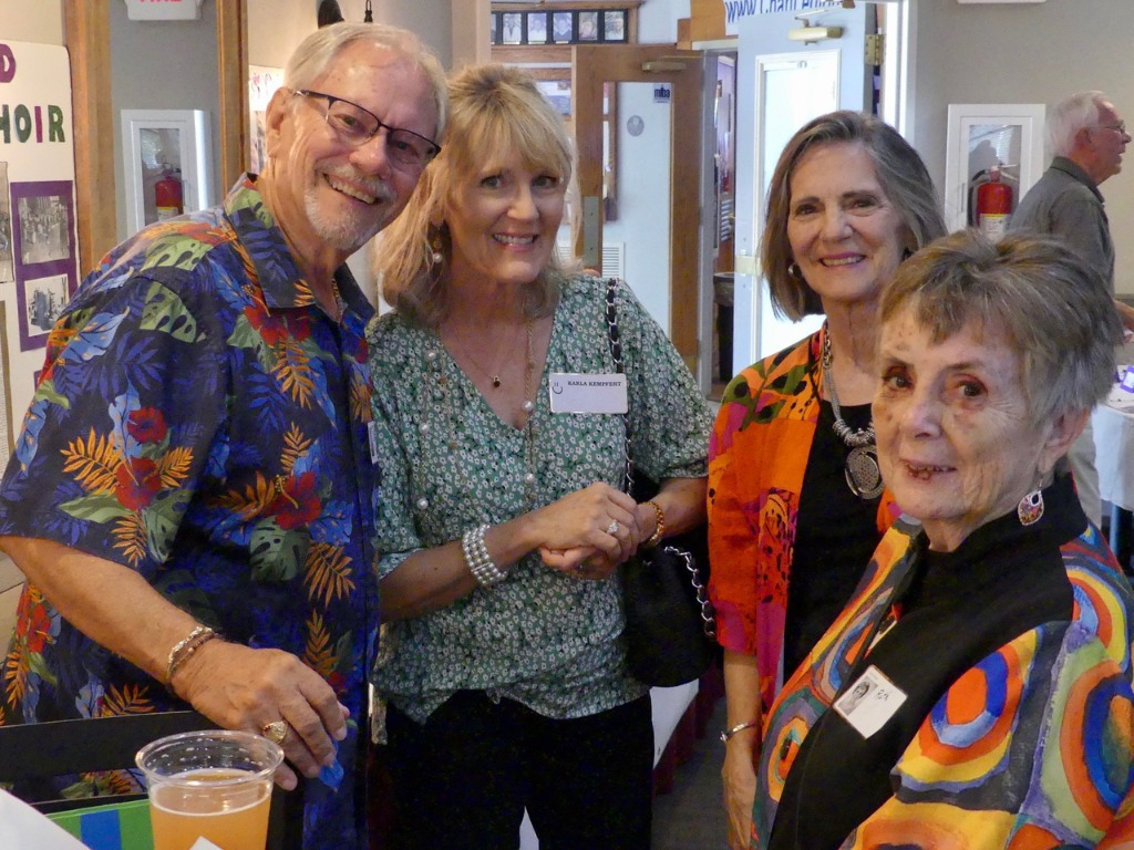 Darrell & Karla Kempfert, Barb Gilbertson (partner of Terry Stodola), Ruth Illies Licht (facial bruises  due to a bad fall-Ouch!)