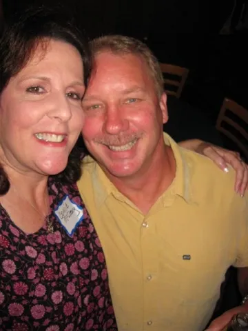 Connie Mc with Kerry Kopsco (Debra Preslars husband and old family friend)