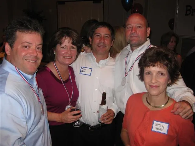 Chris and Ginger Musso, Roger Tassin, Greg and Geralyn Stark