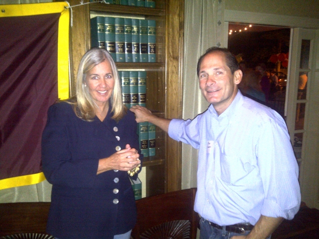 Hillary Hyde and John Combias