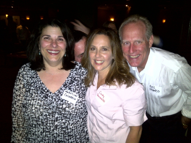 Madeline Calabrese, Cindy Soccodato, and Bill Francis