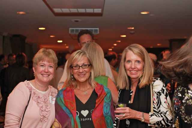 Lynn Kennedy Cooper, Cheryl Curley and Carolyn Clabby Higgins