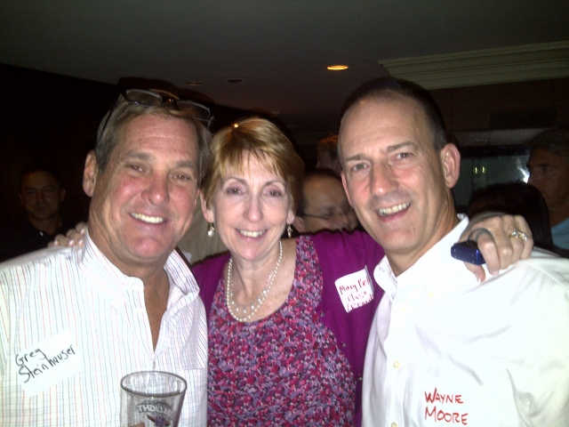 Greg Steinhauser, Mary Beth Reardon, and Wayne Moore