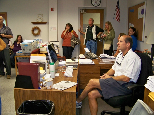 Jennifer Lannin Eltantawy, Madeline Calabrese, Bill Francis, Carolyn Clabby Higgins, Carol Kizzia and John Combias