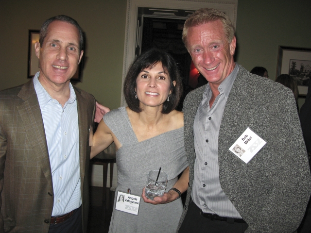 Dave Rosen, Angela Valenziano, and Bob Miller